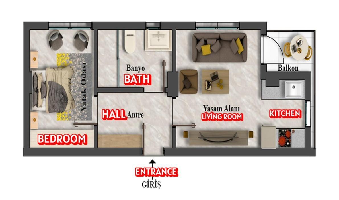 Goelhisar Mavi Konak Apart Otel Kültér fotó